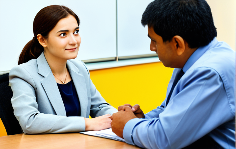 A thoughtful civil servant, appearing male or female, dressed in a modest business suit with appropriate attire. The image should feature a split or dual-themed composition: one side depicts them at a desk in a traditional office setting, surrounded by paperwork, conveying a sense of routine. The other side showcases them actively engaged in the field, making eye contact and warmly communicating with an elderly citizen or a family in a community center or a humble neighborhood setting. The background for the field scene is a bright, welcoming public space, emphasizing empathy and direct citizen interaction. The overall image should convey a shift from administrative tasks to meaningful human connection.
* **Quality & Safety Modifiers:** perfect anatomy, correct proportions, natural pose, well-formed hands, proper finger count, natural body proportions, professional photography, high quality, safe for work, appropriate content, fully clothed, professional, modest.