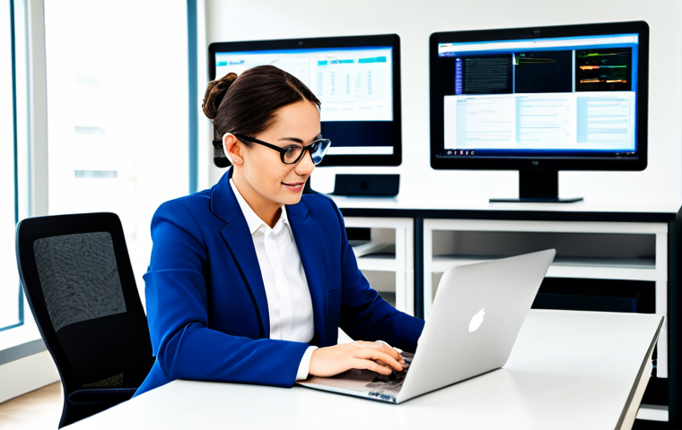 지방공무원 승진을 위한 자기계발법 - Smart Work & Efficiency**

A local government official, fully clothed in professional attire, using ...