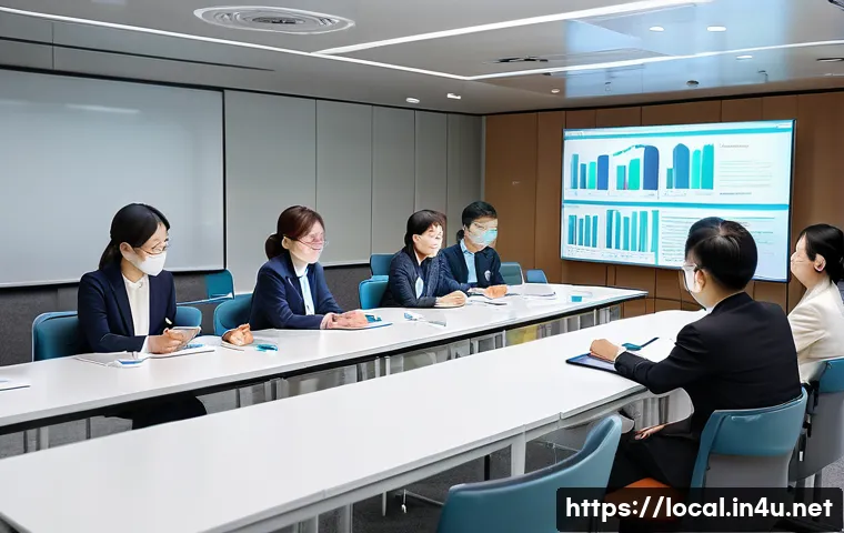 지방공무원 주요 직무 소개 - A diverse group of professional South Korean local government officials, including men and women of ...